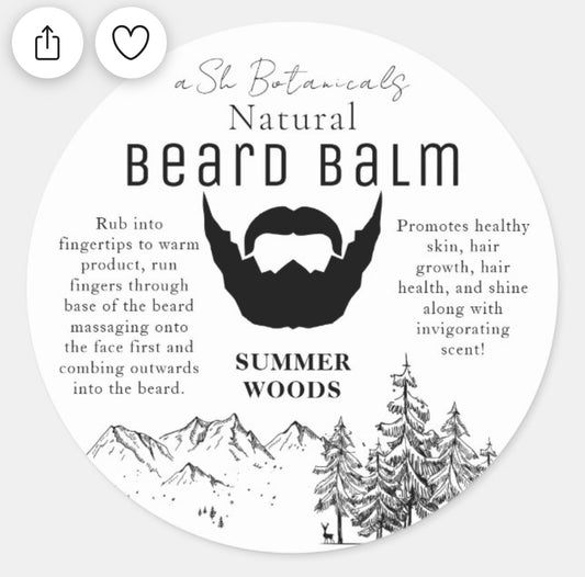 Summer Woods Beard Balm